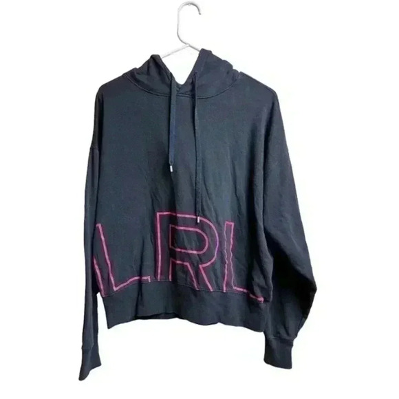 Lauren Ralph Lauren Logo French Terry‎ Hoodie - Picture 1 of 8